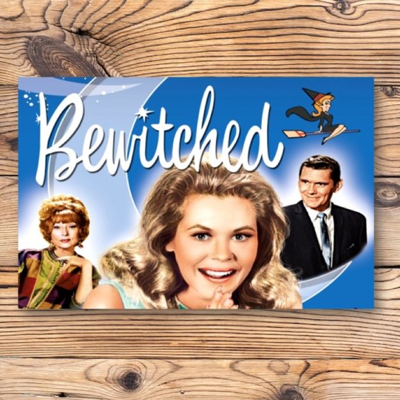 Bewitched Retro Nostalgic Refrigerator Locker Fridge Magnet‎ - Picture 1 of 2